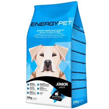Blue EnergyPet Junior Dog Food Bag
