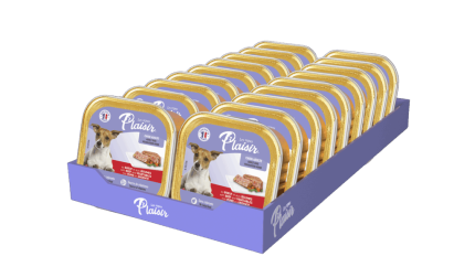 PLATEAU BARQUETTES METAL CHIEN BOEUF 300G 1024x576 1