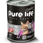 Pure Life Plus Konserve 400 gr cat lamb 1
