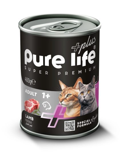 Pure Life Plus Konserve 400 gr cat lamb 1