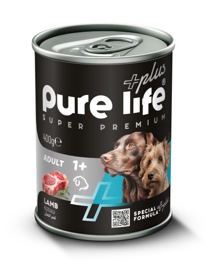 Pure Life Plus Konserve 400 gr dog lamb