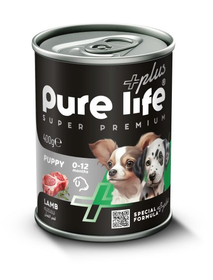 Pure Life Plus Konserve 400 gr puppy lamb