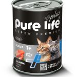 Pure Life Plus Konserve Kedi 400 gr cat salmon