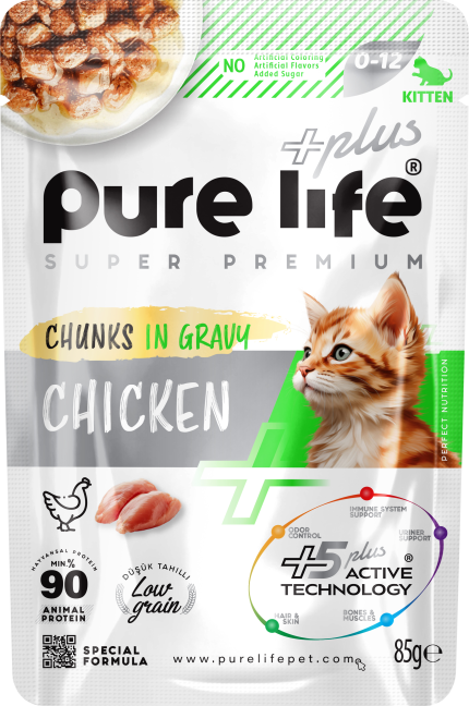 Pure Life Pouch 85 kg კნუტი ქათამი 1 scaled
