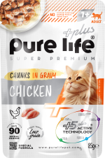 Pure Life Pouch 85 გრ ზრდასრული კატა ქათამი 1 scaled